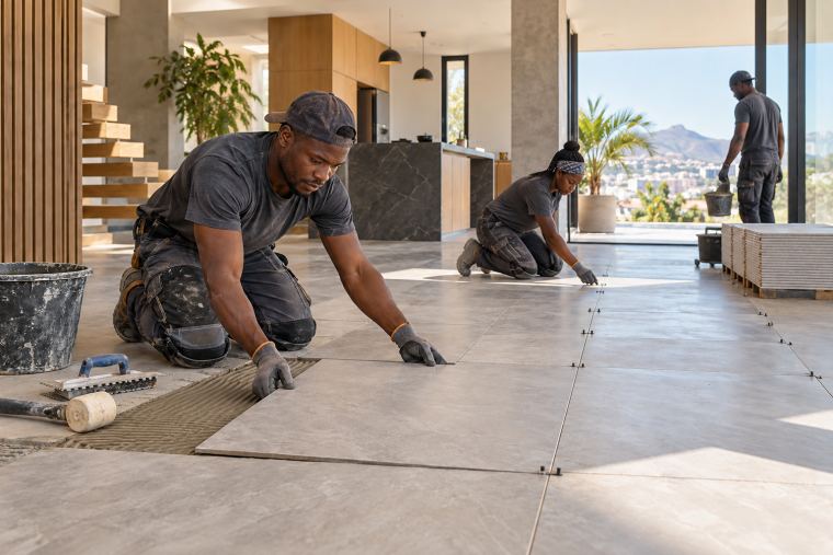 Aperçu — Modern, Entreprise de carrelage