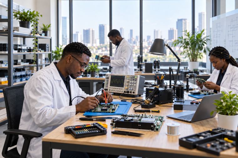 Aperçu — Modern, Atelier d’électronique