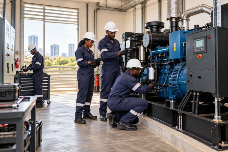 Aperçu — Modern, Maintenance de groupes électrogènes