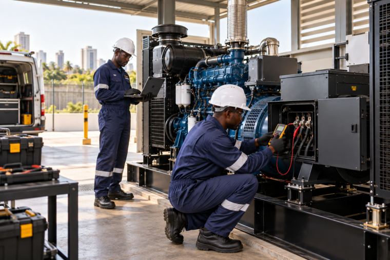 Aperçu — Business, Maintenance de groupes électrogènes