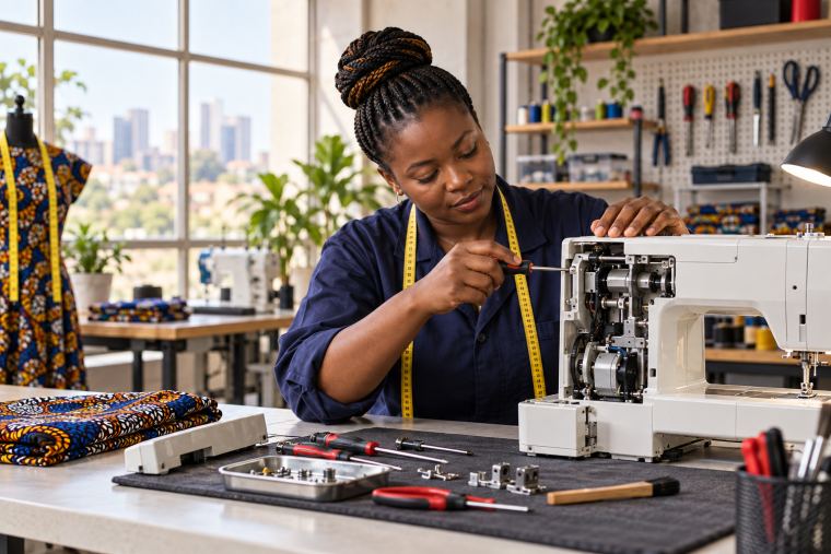 Aperçu — Business, Réparation de machines à coudre